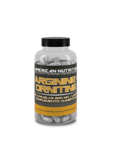 ARGININA+ORNITINA-100 Cáps-918 Mg