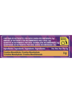 Monohidrato de Creatina Pure 100% - 500gr - Zerolab 2